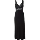 Hunkemoller Slipdress Nora Lace Long Schwarz