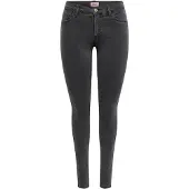 ONLY Skinny-fit-Jeans "ONLRAIN LIFE REG SKINNY DNM" mit Gürtelschlaufen