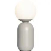 Nordlux Tischlampe Notti Grau mit Weiß