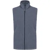 Kariban Herren Microfleece Gilet 'Luca' Bodywarmer K913 french navy heather M