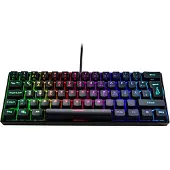 Surefire KingPin M1, Kabelgebunden, USB, Mechanischer Switch, AZERTY, RGB-LED, Schwarz