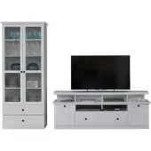 Ebuy24 Brax TV Tisch Aufstellung E, weiss.