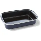 BK Fortalit Backform (30 cm) - Emaille-Stahl Ofenform für Backofen und Grill