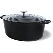 BK Bräter Bourgogne Jet Black - ø 32 cm Oval / 7.5 liter