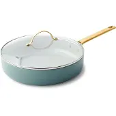 Greenpan Bratentopf Padova Smokey Blue mit Keramischer Antihaftbeschichtung 28 cm