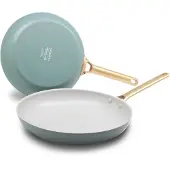 Greenpan Pfannen-Set Padova Smokey Blue mit keramischer Antihaftbeschichtung 20 / 28 cm (2-teilig)