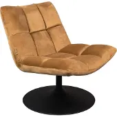 Dutchbone | Sessel Bar Samt Bruin Fluweel 81x78x66 cm | NADUVI