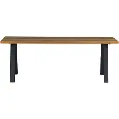 Woood Tablo Outdoor Gartentisch 210X80 Cm - Terrassentisch A-Tischbeine Holztisch - 75X210x81 Cm