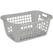 Sunware Wäschekorb Basic 79L silber 65 x 45 x 27 cm GLO655704313