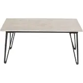 Bloomingville Blooming Ville Mundo Couch Tisch | Grau | Faser Zement | 50255211