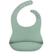 Jollein Lätzchen Baby Silikon Ash Green