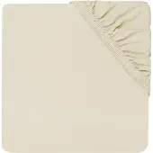Jollein Spannbettlaken Jollein Jersey Ivory-60 x 120 cm