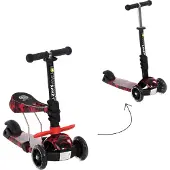 Lorelli Kinderroller Laufrad 2 in 1 Smart PolyurethanRäder leuchten klappbar verstellbar