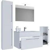 Hioshop Badmöbel-Set Nywo