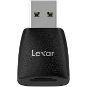 Lexar RW330, MicroSD (TransFlash), MicroSDHC, MicroSDXC, Schwarz, 170 Mbit/s, USB 3.2 Gen 1 (3.1 Gen 1) Type-A, 38,2 mm, 23,3 mm