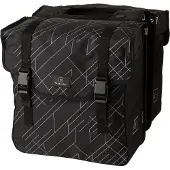 Fastrider dex Doppel-Fahrradtasche basics schwarz