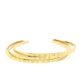 Ailoria Armreif Set "Armreif (3er Set) ÉMOTION", gold, Armbänder, Damen, Edelstahl, Armreif Set