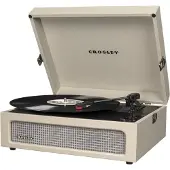 Crosley Voyager Tragbarer Plattenspieler mit Bluetooth Out Dune