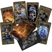 Fournier Tarotkarten Drachen Anne Stokes Fantasy Kartendeck