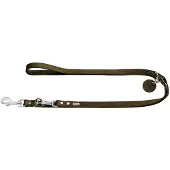 Hunter - V-Leine - Hundeleine Gr Länge max. 200 cm - Breite 1,6 cm grün