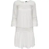 ONLY Sommerkleid Only Weiß