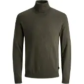 Jack & Jones Rollkragenpullover "JJEEMIL KNIT ROLL NECK NOOS" Baumwollmischung, regular fit