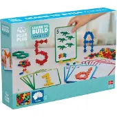 Plus plus 9603909 - 600 Kreativ Bausteine ABC 123