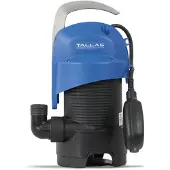 Tallas Tauchpumpe - Schmutzwasserpumpe - Gartenpumpe D-DW 400 - flachsaugend