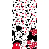 Disney Mickey Mouse Cotton Towel Minnie 140x70 Cm Mehrfarbig