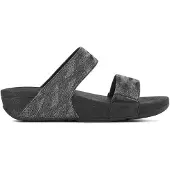 Original Brands FitFlop Lulu Geo Glitz, Schwarz, Größe 43