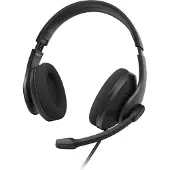 Hama HS-P200 V2, Kabelgebunden, Büro/Callcenter, 20 - 20000 Hz, Kopfhörer, Schwarz