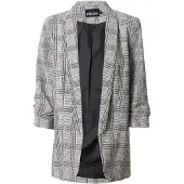 Pieces Boss 3/4 Printed Blazer