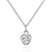 Rafaela Donata Halskette Herz Sterling Silber Zirkonia in silber | Gr.: 40 cm