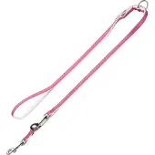 Hunter Verstellbare Führleine Modern Art 8/200, pink/weiß