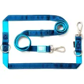 Max & Molly Multi-Function Hundeleine - Blau - L