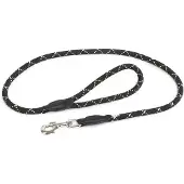 Julius-K9 IDC Tau-Leine - 120 cm lang, Ø 10 mm, schwarz