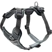 Hunter Geschirr Divo Grau/Grau L