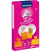 Vitakraft Jelly Lovers mit Huhn & Pute Katzensnack (6 x 15 g)