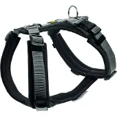 Hunter Maldon, Hund, Halftergeschirr, S-M, Schwarz, Grau, Nylon, Einfarbig