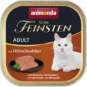 Animonda Vom Feinsten Vom Feinsten mit Hühnchenleber für Katzen 100 g Futter