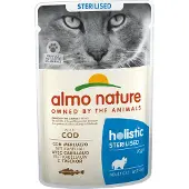 Almo nature Sterilised mit Kabeljau Katzen-Nassfutter (70 g)