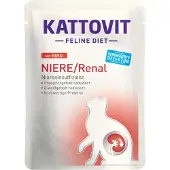 Kattovit Feline Diet Niere/Renal Rind 24 x 85 g