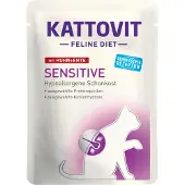 Kattovit Feline Diet Sensitive Huhn + Ente 24 x 85 g