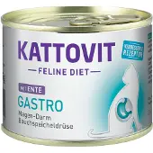 Kattovit Feline Diet Gastro Ente 12x185 g