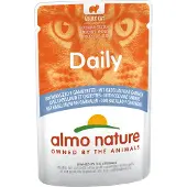 Almo Nature Daily mit Kabeljau und Garnelen Katzen-Nassfutter (70 g)