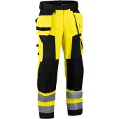 Blakläder unisex Warnschutzhose 1567 gelb Groesse 62