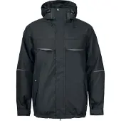 Projob Jacke 4423 Steppjacke, wasserdicht, winddicht, atmungsaktiv, 8000 mm Wassersäule, 8000 g/m²/24 h, abnehmbare Kapuze