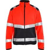 Blakläder High Vis Softshell Jacke 4877 2516 in div. Farben - high vis rot/schwarz - S