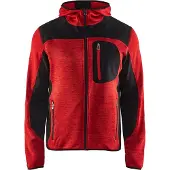 Blakläder Kapuzenjacke Strick Softshell
