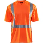 Blakläder High Visibility T-Shirt v-kragen v-kragen anti-uv anti-geruch